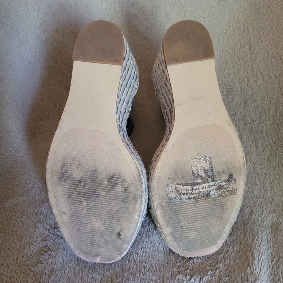 Cabi wedge espadrille sandals size 8 - Picture 9 of 12